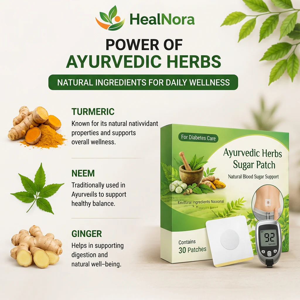Diabetic Herbs Sugar Patch- (Buy 1 Get 1 Free)