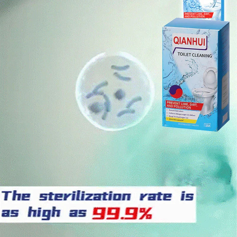 โจToilet Cleaning Tablet-Toilet Deodorizer Bathroom Cleaner Tablet ๐