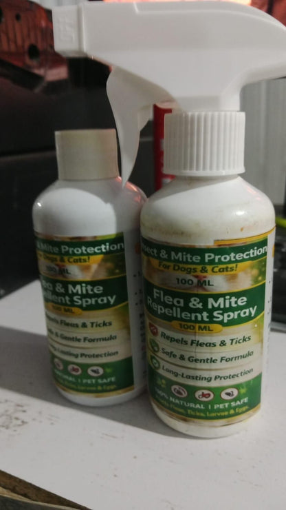 Flea & Tick Repellent Spray 100 ml (Pack of 2)