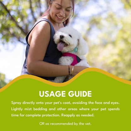 Flea & Tick Repellent Spray 100 ml (Pack of 2)