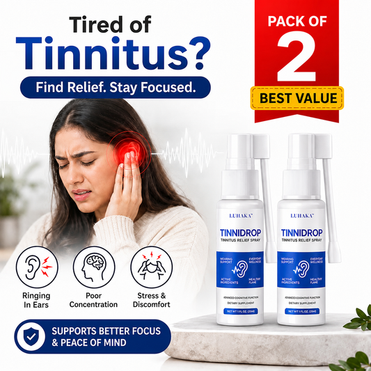 Tinnitus Relief Ear Spray (Buy 1 Get 1 Free)