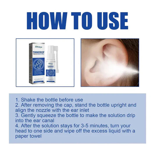 Tinnitus Relief Ear Spray (Buy 1 Get 1 Free)