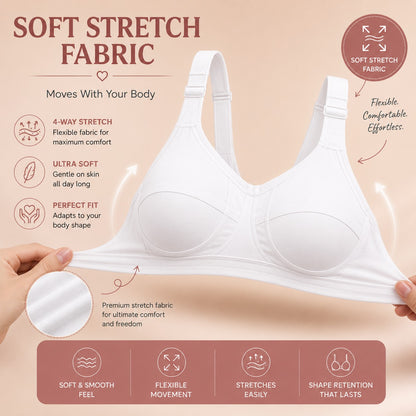 Womens Multicolor Air Bra (Pack of 3)