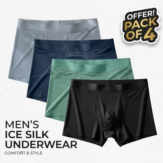 Pack of 4 Mega-Offer Today 😍 Men's Comfy Underwear (Premium Quality)