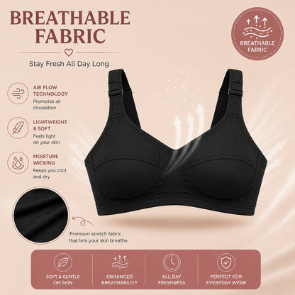 Womens Multicolor Air Bra (Pack of 3)