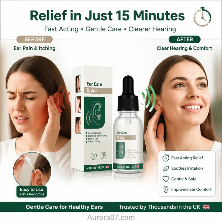 Tinnitus Relief Gentle Ear Care Drop (Buy 1 Get 1 Free)