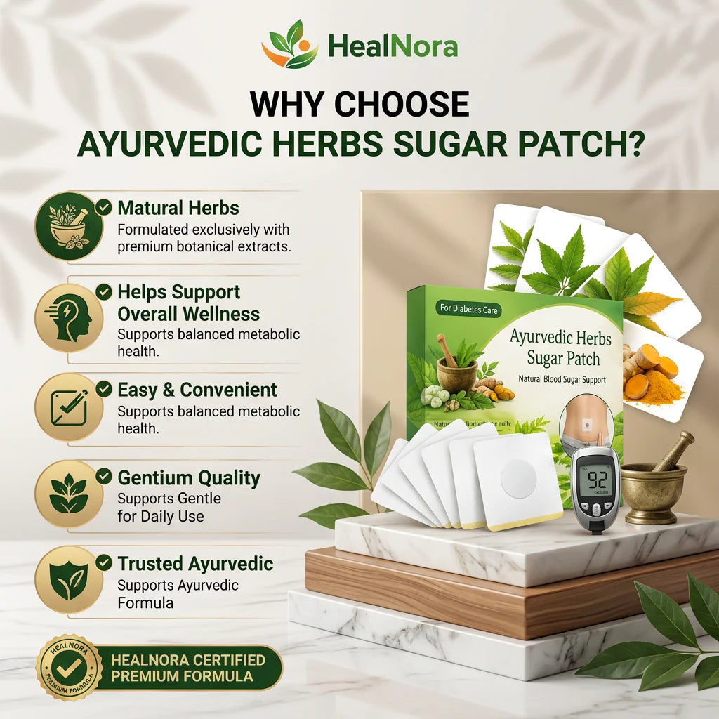 Diabetic Herbs Sugar Patch- (Buy 1 Get 1 Free)